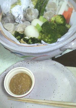 疲れた心と身体に♪土鍋の蒸し野菜♪-レシピのメイン写真