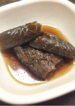 簡単!電子レンジ圧力鍋でナスの煮物-レシピのメイン写真