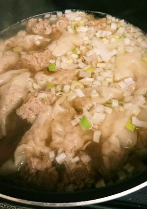 ワンタンスープ-レシピのメイン写真