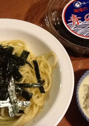 シラスと海苔で海の香りパスタ-レシピのメイン写真