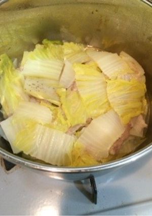 超簡単激うま!白菜と豚肉のはさみ煮-レシピのメイン写真