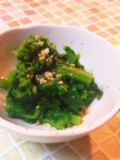菜の花のおひたし-レシピのメイン写真