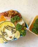 ハピネスプリキュア❤️ハニーのキャラ弁♪