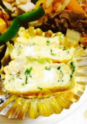 お弁当に♡たこ焼き風卵焼き-レシピのメイン写真