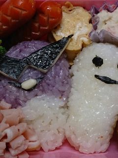 キャラ弁☆わるなめこ(記録)-レシピのメイン写真