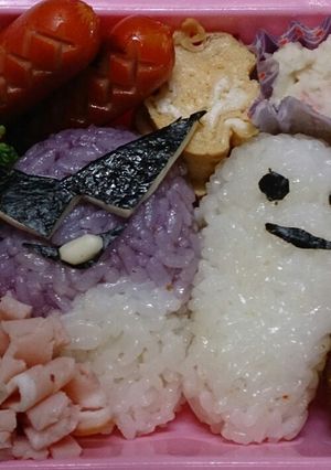 キャラ弁☆わるなめこ(記録)-レシピのメイン写真