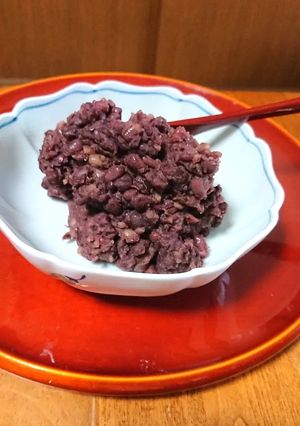 手作りのあんこ（炊飯器で時短です）-レシピのメイン写真