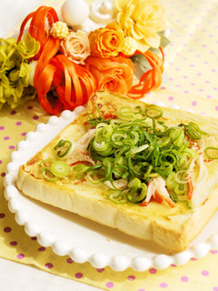 カニカマの味噌マヨトースト-レシピのメイン写真