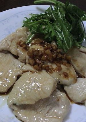 健康法師の　とろりん鶏むね肉の中華ソース-レシピのメイン写真