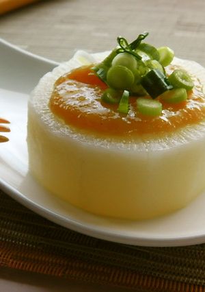 圧力鍋で簡単！ゆず胡椒味噌ふろふき大根-レシピのメイン写真