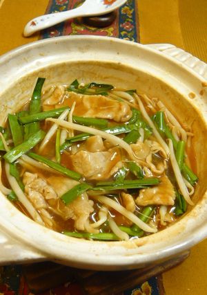 myおかずスープ　とろ～り♪豚ニラもやし-レシピのメイン写真