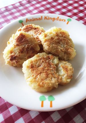 離乳食後期★手づかみ納豆おやき-レシピのメイン写真