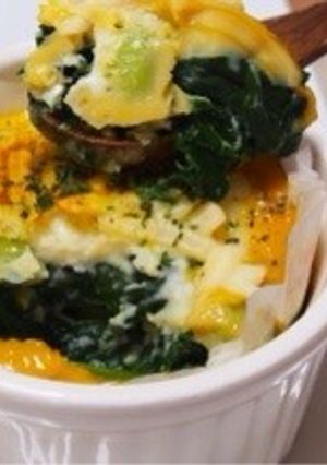 ほうれん草のココット-レシピのメイン写真