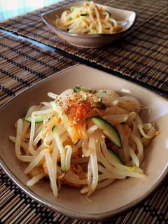 ピリ辛☆キムチともやしのナムル-レシピのメイン写真