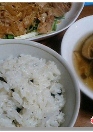 シラスの炊き込みご飯（わかめ入り）-レシピのメイン写真
