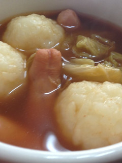 朝食はこれだけでOK!ご飯団子スープ-レシピのメイン写真