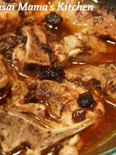 骨付き豚バラ肉の豆鼓蒸し-レシピのメイン写真