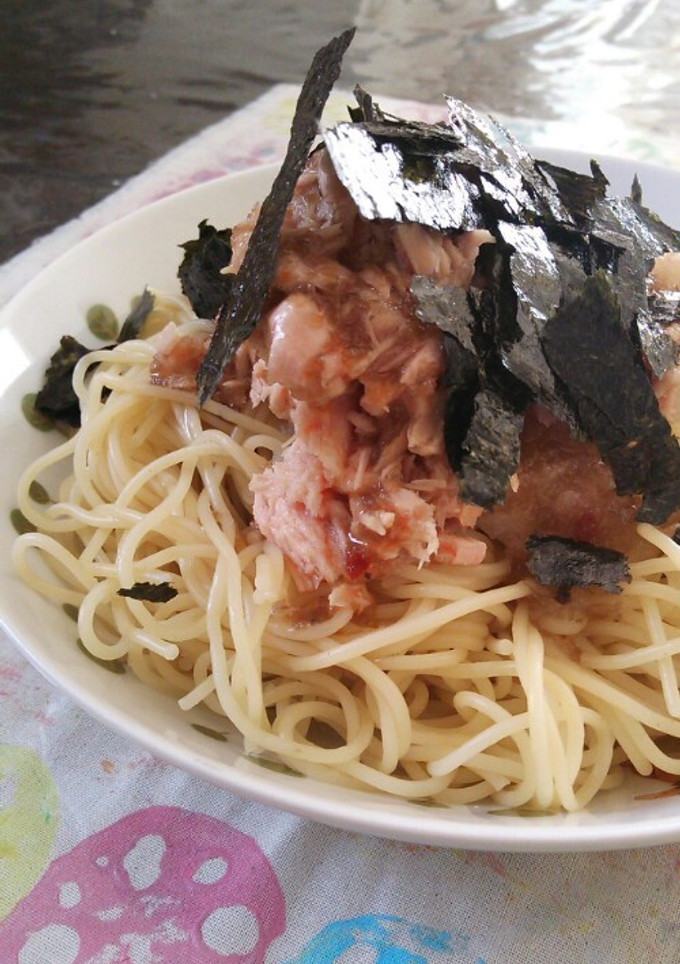 簡単♪大根おろしとツナの和風スパゲッティ-レシピのメイン写真