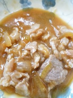 豚肉と玉ねぎの甘辛煮(肉まん・丼物にも)-レシピのメイン写真