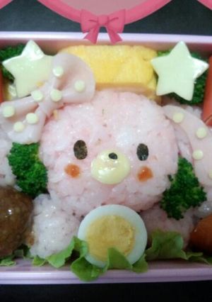 ｻﾝﾘｵ♡ぼんぼんりぼんﾁｬﾝ♡お弁当-レシピのメイン写真