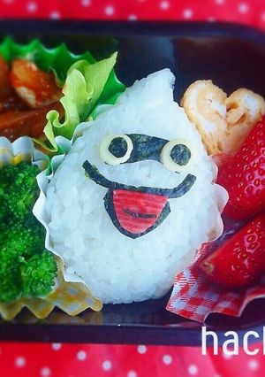 妖怪ウォッチ ウィスパーのキャラ弁-レシピのメイン写真