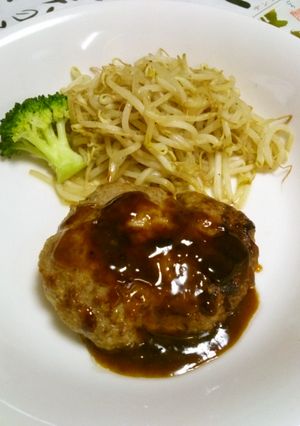 家挽き柔らかハンバーグ-レシピのメイン写真