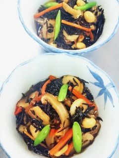☆簡単比率めんつゆで濃いめ☆ひじきの煮物-レシピのメイン写真