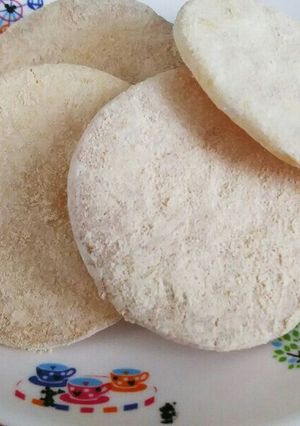 甘じょっぱ香ばしい♪きなこ餅せんべい風-レシピのメイン写真