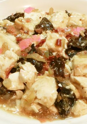きくらげ入り麻婆豆腐-レシピのメイン写真