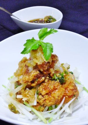 唐揚げのネギだれおろしかけ-レシピのメイン写真