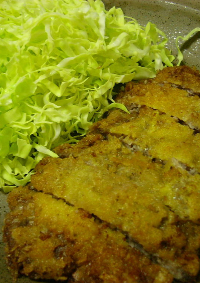 ☆豚コマ切れ肉で作るとんかつ☆-レシピのメイン写真