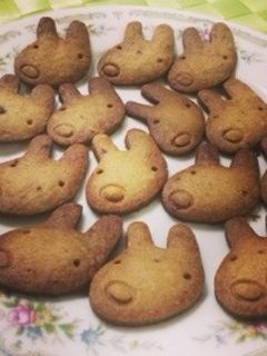 黒糖で☆リサガスのガスパールクッキー-レシピのメイン写真