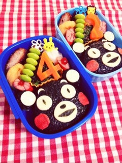 キャラ弁◆くまモン-レシピのメイン写真