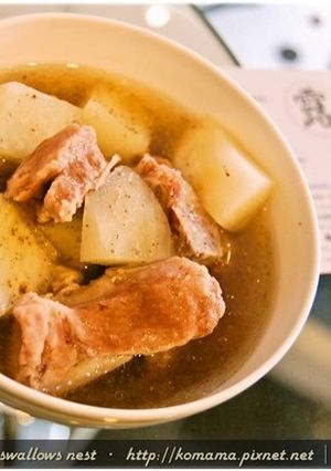 黑木耳豆薯排骨湯．柯媽媽の植物燕窩-レシピのメイン写真