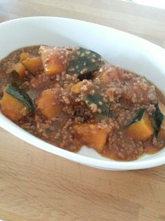 南瓜のそぼろ煮-レシピのメイン写真