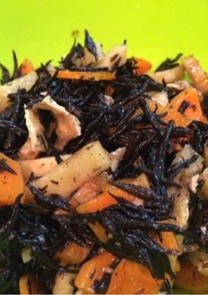 ★簡単★ひじきの煮物古漬けリメイク！-レシピのメイン写真