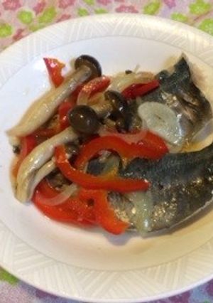 鯵の洋風蒸し-レシピのメイン写真