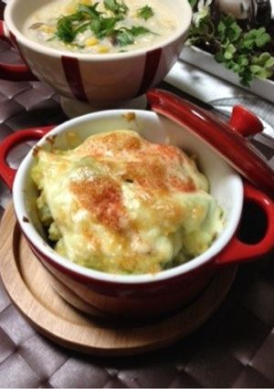 アボカドジャガたらこのグラタン風-レシピのメイン写真
