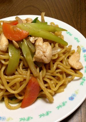 改訂版》中濃＆オイスターの焼きそば-レシピのメイン写真