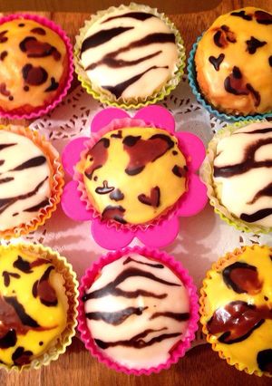 簡単❤︎アニマルカップケーキ❤︎-レシピのメイン写真