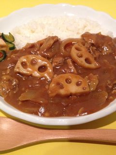 豚肉とレンコンのヘルシー和風カレー-レシピのメイン写真