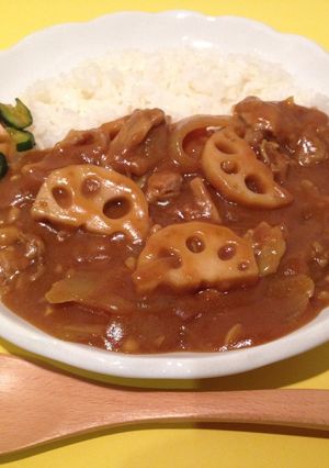 豚肉とレンコンのヘルシー和風カレー-レシピのメイン写真