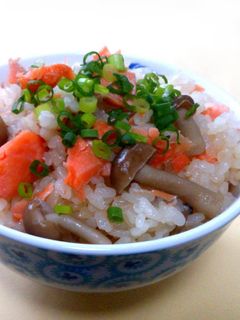 簡単!激ウマ!鮭としめじの炊き込みご飯-レシピのメイン写真