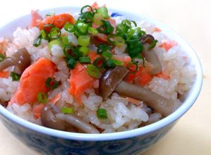 簡単！激ウマ！鮭としめじの炊き込みご飯-レシピのメイン写真
