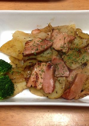 簡単!素朴な美味しさジャーマンポテト風♫-レシピのメイン写真
