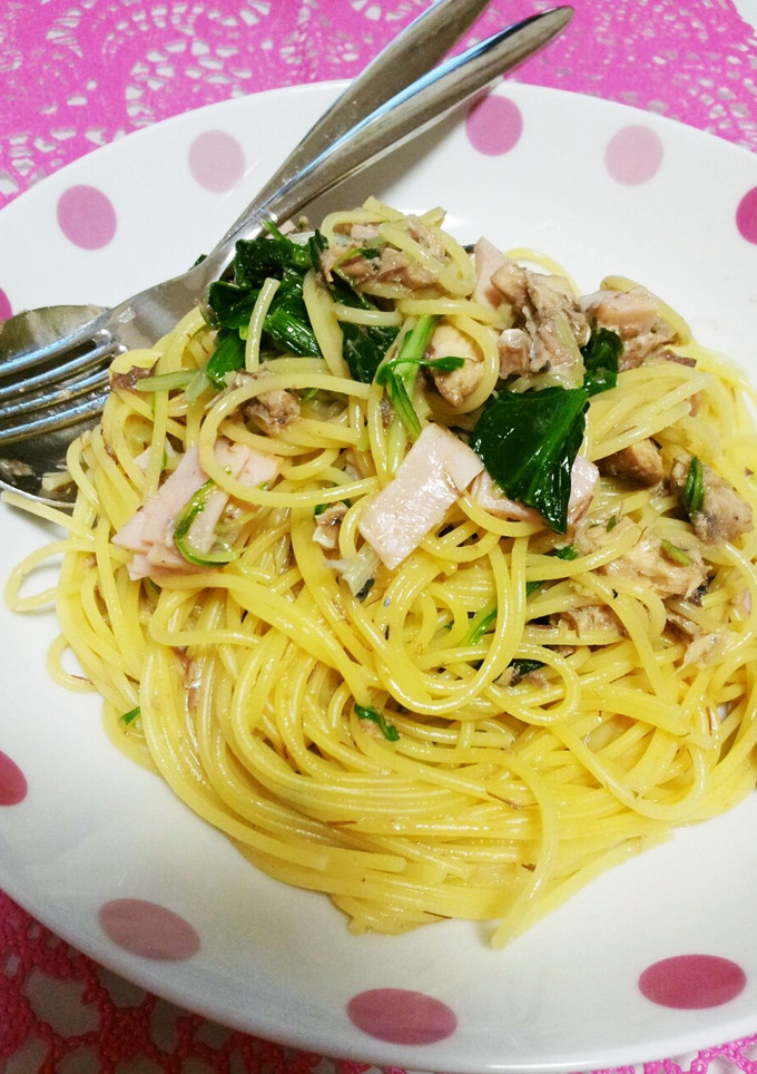 サバの水煮缶で！簡単和風パスタ★-レシピのメイン写真