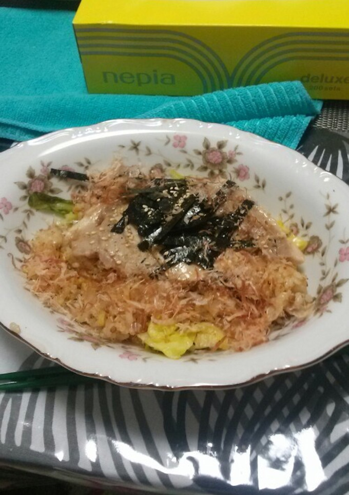 とりそぼろ丼 しょうが焼きのせ-レシピのメイン写真