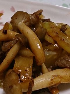 牛肉とセロリのオイスターソース炒め-レシピのメイン写真