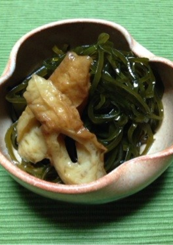切り昆布とちくわの煮物-レシピのメイン写真