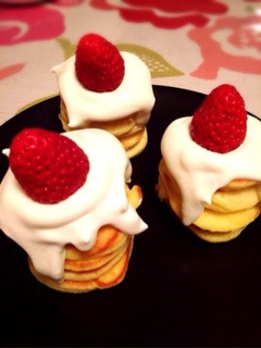 HM♥️ミニかわいいホットケーキ-レシピのメイン写真